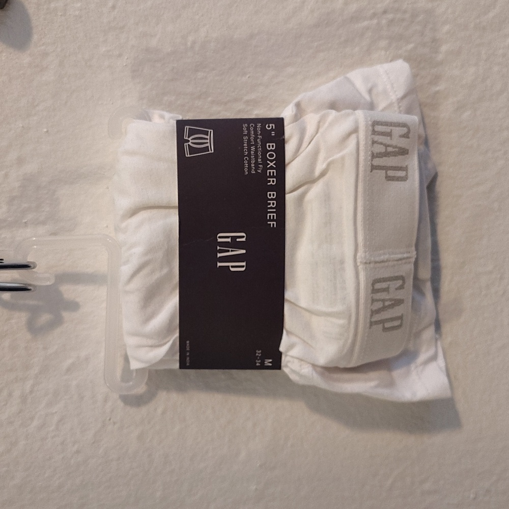 GAP White Boxer Briefs Soft Cotton Comfort - Picture 4 of 4